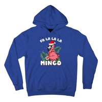 Fa La La La Mingo Santa Flamingos For Christmas Meaningful Gift Hoodie