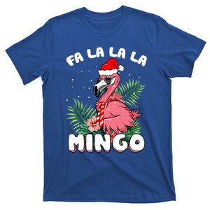 Fa La La La Mingo Santa Flamingos For Christmas Meaningful Gift T-Shirt