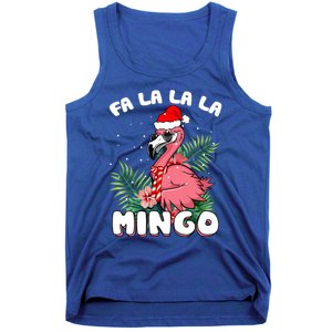 Fa La La La Mingo Santa Flamingos For Christmas Meaningful Gift Tank Top