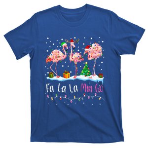 Fa La La La Mingo Flamingo Christmas  Xmas T-Shirt