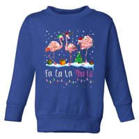 Fa La La La Mingo Flamingo Christmas  Xmas Toddler Sweatshirt