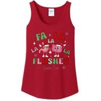 Fa La La La Flushes Gastro Crew Christmas Gi Nurse Ladies Essential Tank