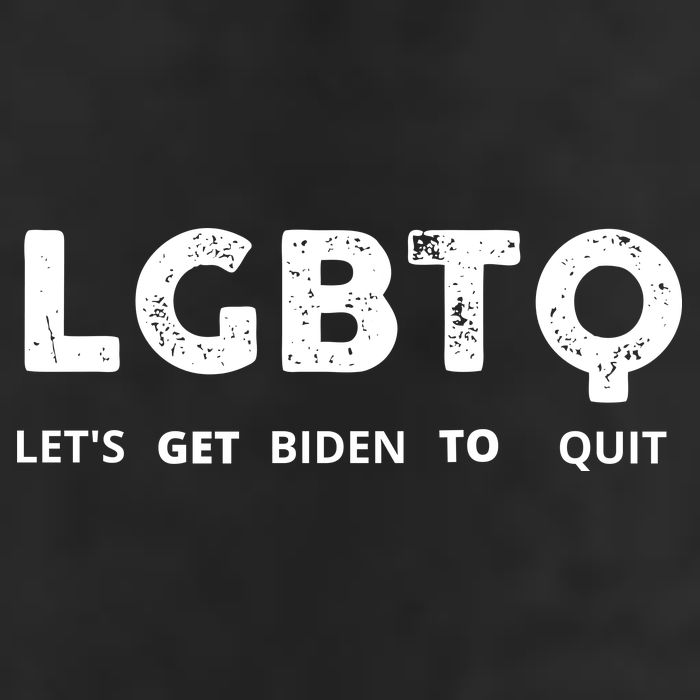Funny LGBTQ Let's Get Biden To Quit Parody Design 2021 Golf Towel