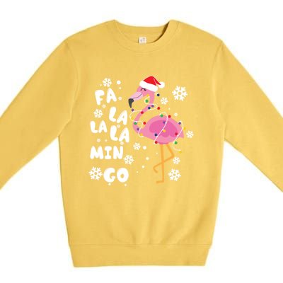 Fa La La La Mingo Time Cute Gift Premium Crewneck Sweatshirt