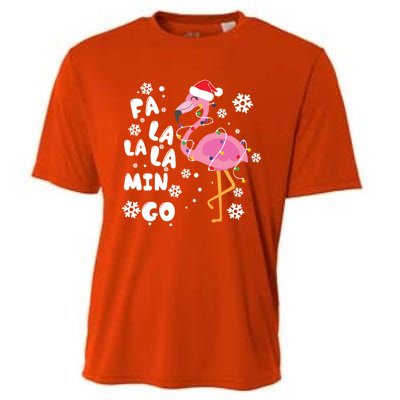 Fa La La La Mingo Time Cute Gift Cooling Performance Crew T-Shirt