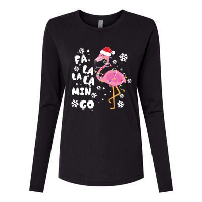 Fa La La La Mingo Time Cute Gift Womens Cotton Relaxed Long Sleeve T-Shirt