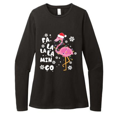 Fa La La La Mingo Time Cute Gift Womens CVC Long Sleeve Shirt