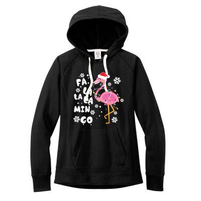 Fa La La La Mingo Time Cute Gift Women's Fleece Hoodie