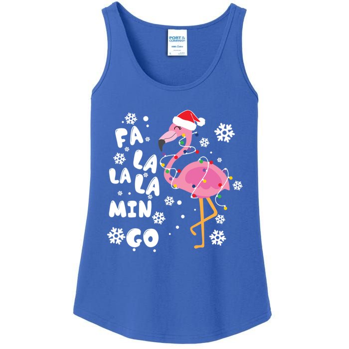 Fa La La La Mingo Time Cute Gift Ladies Essential Tank