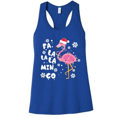 Fa La La La Mingo Time Cute Gift Women's Racerback Tank