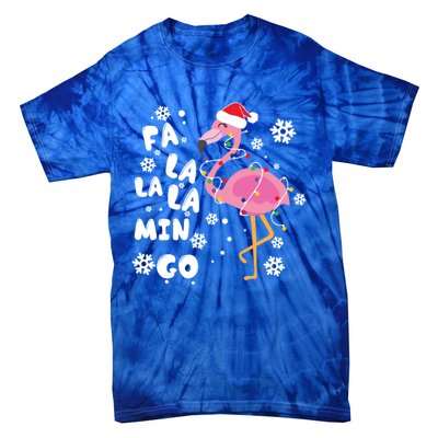 Fa La La La Mingo Time Cute Gift Tie-Dye T-Shirt