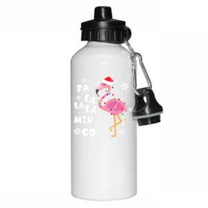 Fa La La La Mingo Time Cute Gift Aluminum Water Bottle