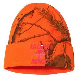 Fa La La Mingo Flamingo Christmas Gift Kati Licensed 12" Camo Beanie