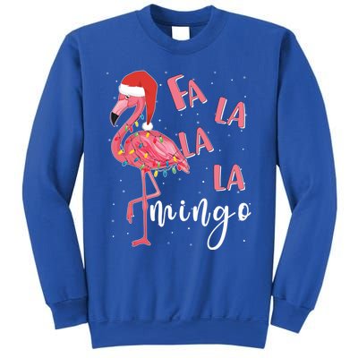 Fa La La Mingo Cute Flamingo Christmas Holiday Flamingo Cool Gift Sweatshirt