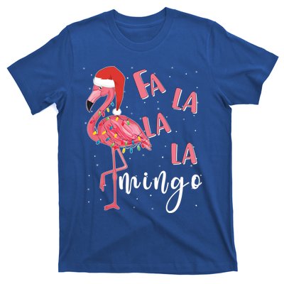 Fa La La Mingo Cute Flamingo Christmas Holiday Flamingo Cool Gift T-Shirt