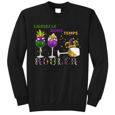 Funny Laissez Les Bons Temps Rouler Mardi Gras Sweatshirt