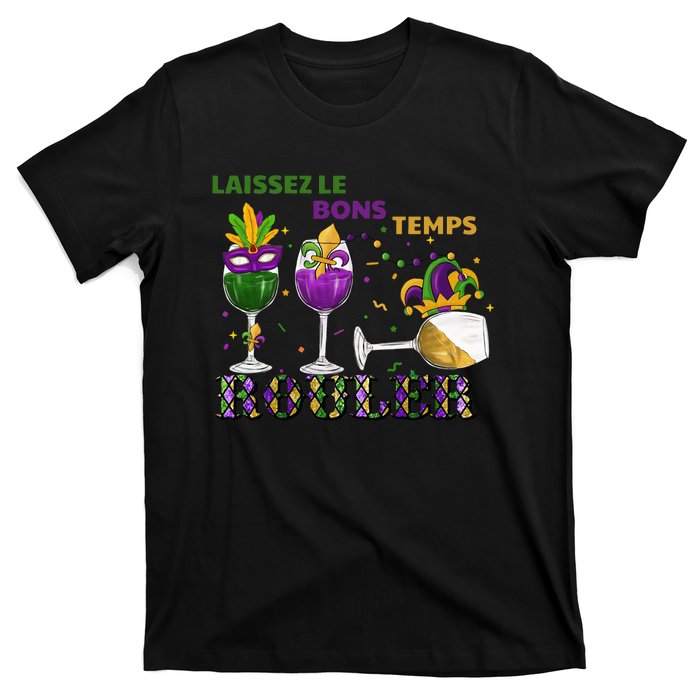 Funny Laissez Les Bons Temps Rouler Mardi Gras T-Shirt