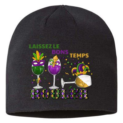 Funny Laissez Les Bons Temps Rouler Mardi Gras Sustainable Beanie