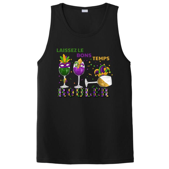 Funny Laissez Les Bons Temps Rouler Mardi Gras PosiCharge Competitor Tank