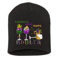 Funny Laissez Les Bons Temps Rouler Mardi Gras Short Acrylic Beanie