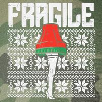 Fragile Leg Lamp Ugly Christmas Sweater Funny Xmas Legacy Tie Dye Trucker Hat