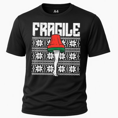 Fragile Leg Lamp Ugly Christmas Sweater Funny Xmas Performance Shirt