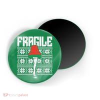 Fragile Leg Lamp Ugly Christmas Sweater Funny Xmas Magnet