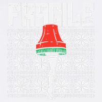 Fragile Leg Lamp Ugly Christmas Sweater Funny Xmas Garment-Dyed Sweatshirt