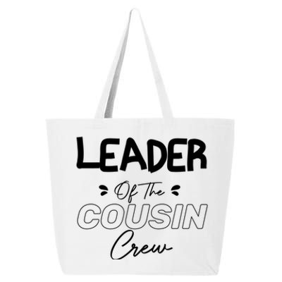 Funny Leader Leader Of The Cousin Crew Gift 25L Jumbo Tote