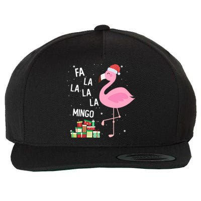 Fa La La Mingo Gift Flaming Christmas Gift Wool Snapback Cap