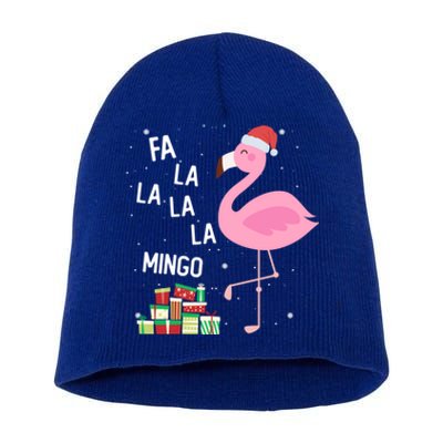 Fa La La Mingo Gift Flaming Christmas Gift Short Acrylic Beanie