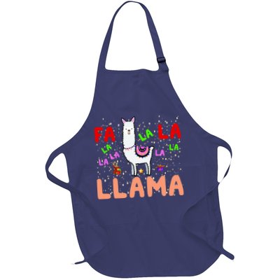 Fa La La Llama Funny Llama Christmas Apron