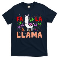 Fa La La Llama Funny Llama Christmas T-Shirt