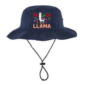 Fa La La Llama Funny Llama Christmas Legacy Cool Fit Booney Bucket Hat