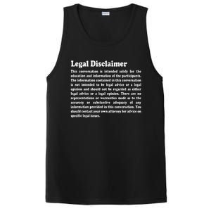 Funny Lawyer Legal Disclaimer Conversation PosiCharge Competitor Tank