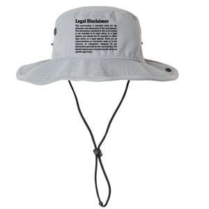 Funny Lawyer Legal Disclaimer Conversation Legacy Cool Fit Booney Bucket Hat