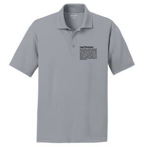 Funny Lawyer Legal Disclaimer Conversation PosiCharge RacerMesh Polo