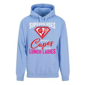 Funny Lunch Lady Superheroes Capes Cafeteria Worker Squad Unisex Surf Hoodie