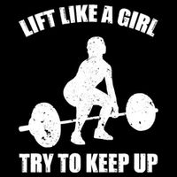 Funny Lift Like A Girl Heavy Weightlifting Gift Fitness Workout Gift Sweatshirt