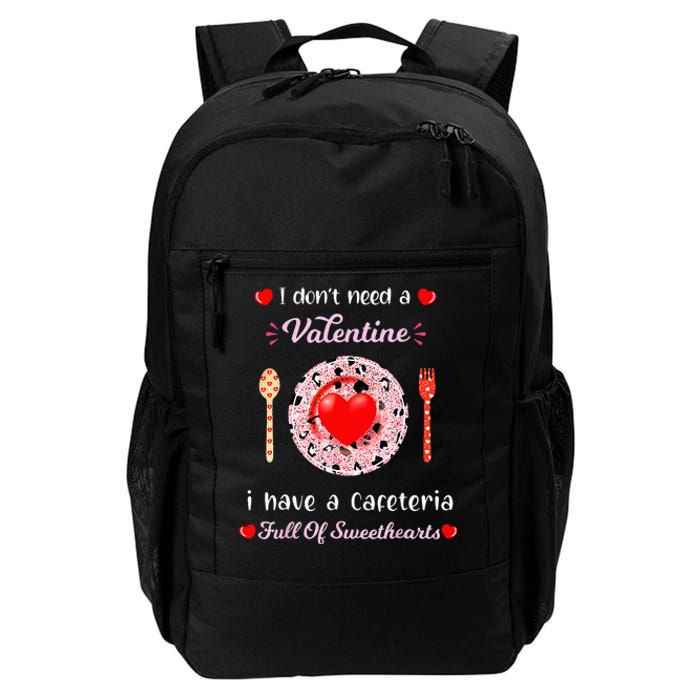 Funny Lunch Lady Valentines Day For Lunch Lady Cafeteria Daily Commute Backpack