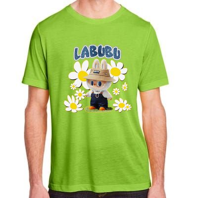 Funny Labubu Lover Cute Labubu Flowers Gift Adult ChromaSoft Performance T-Shirt