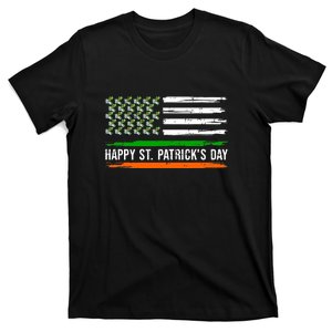 Flag Lepricorn Leprechaun Unicorn Gift Happy St Patricks Day T-Shirt