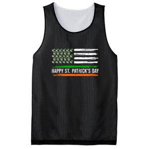 Flag Lepricorn Leprechaun Unicorn Gift Happy St Patricks Day Mesh Reversible Basketball Jersey Tank