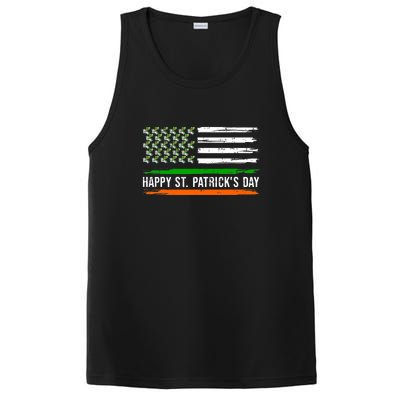 Flag Lepricorn Leprechaun Unicorn Gift Happy St Patricks Day PosiCharge Competitor Tank