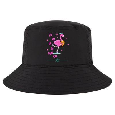 Fa La La Mingo Flamingo Funny Gift Cool Comfort Performance Bucket Hat