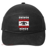 Fa La La La La Fus RO Dah Ugly Christmas 7-Panel Snapback Hat