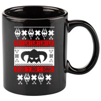 Fa La La La La Fus RO Dah Ugly Christmas 11oz C Handle Ceramic Mug