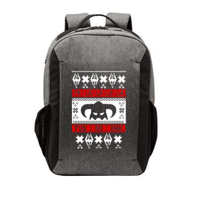 Fa La La La La Fus RO Dah Ugly Christmas Vector Backpack