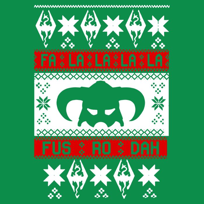 Fa La La La La Fus RO Dah Ugly Christmas Sweatshirt