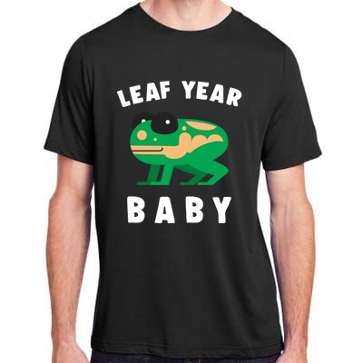 Frog Lovers Leaf Year Leaf Birthday Jumping Funny Gift Adult ChromaSoft Performance T-Shirt